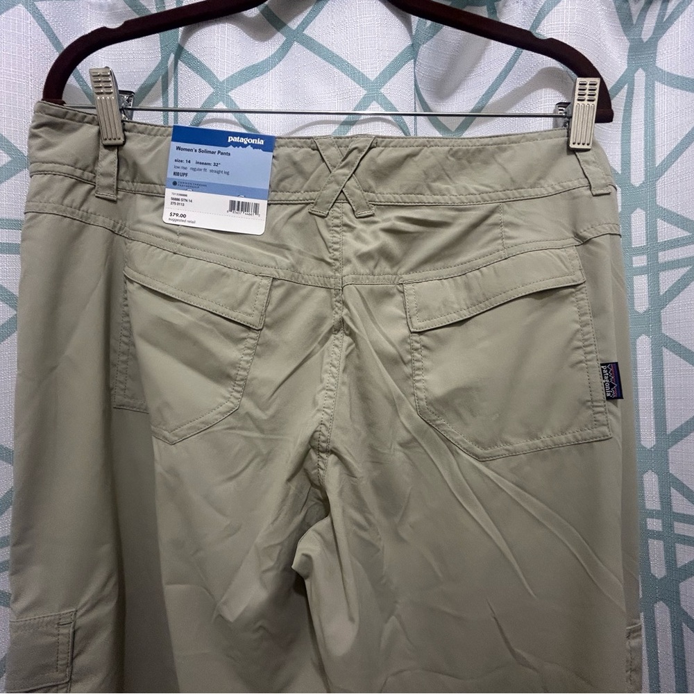 NWT Patagonia Solimar Cargo Pants size 14